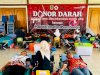 KEGIATAN DONOR DARAH DI KANTOR KECAMATAN PRAMBANAN 