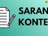Saran Konten