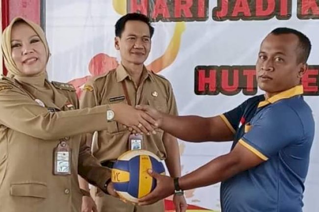 KECAMATAN PRAMBANAN SUKSES GELAR TURNAMEN BOLA VOLLEY