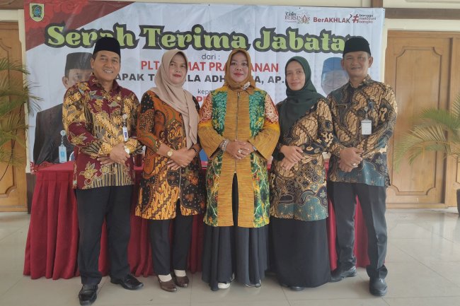 Selamat dan sukses atas dilantiknya Bapak Rasidi, S.IP, M.Si sebagai Camat Prambanan,