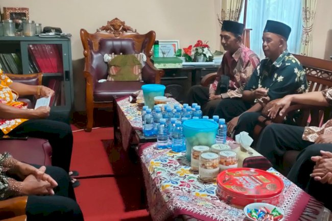 Menerima Kunjungan Pengurus cabang majelis NU kec prambanan