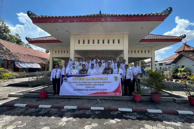 STUDY LAPANGAN PELATIHAN KEPEMIMPINAN PENGAWAS TINGKAT I BKPSDM PROVINSI JAWA TENGAH TH 2025