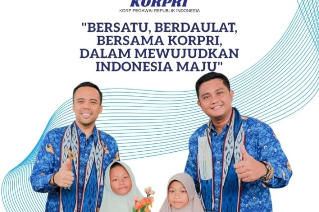 UPACARA MEMPERINGATI HARI ULANG TAHUN KORPRI KE 54 TAHUN 2025