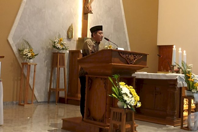 CAMAT PRAMBANAN HADIRI PERAYAAN NATAL TH 2025
