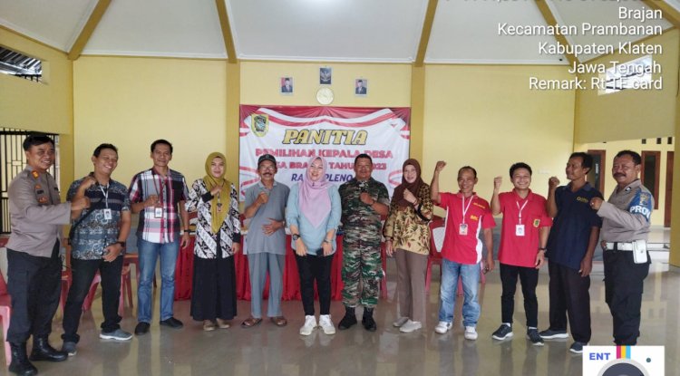 PEMILIHAN KEPALA DESA SERENTAK GELOMBANG PERTAMA DI DESA WILAYAH KECAMATAN PRAMBANAN