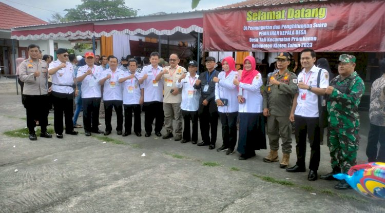 PEMILIHAN KEPALA DESA DI DESA WILAYAH PRAMBANAN BERJALAN DENGAN AMAN SUKSES TANPA EKSES