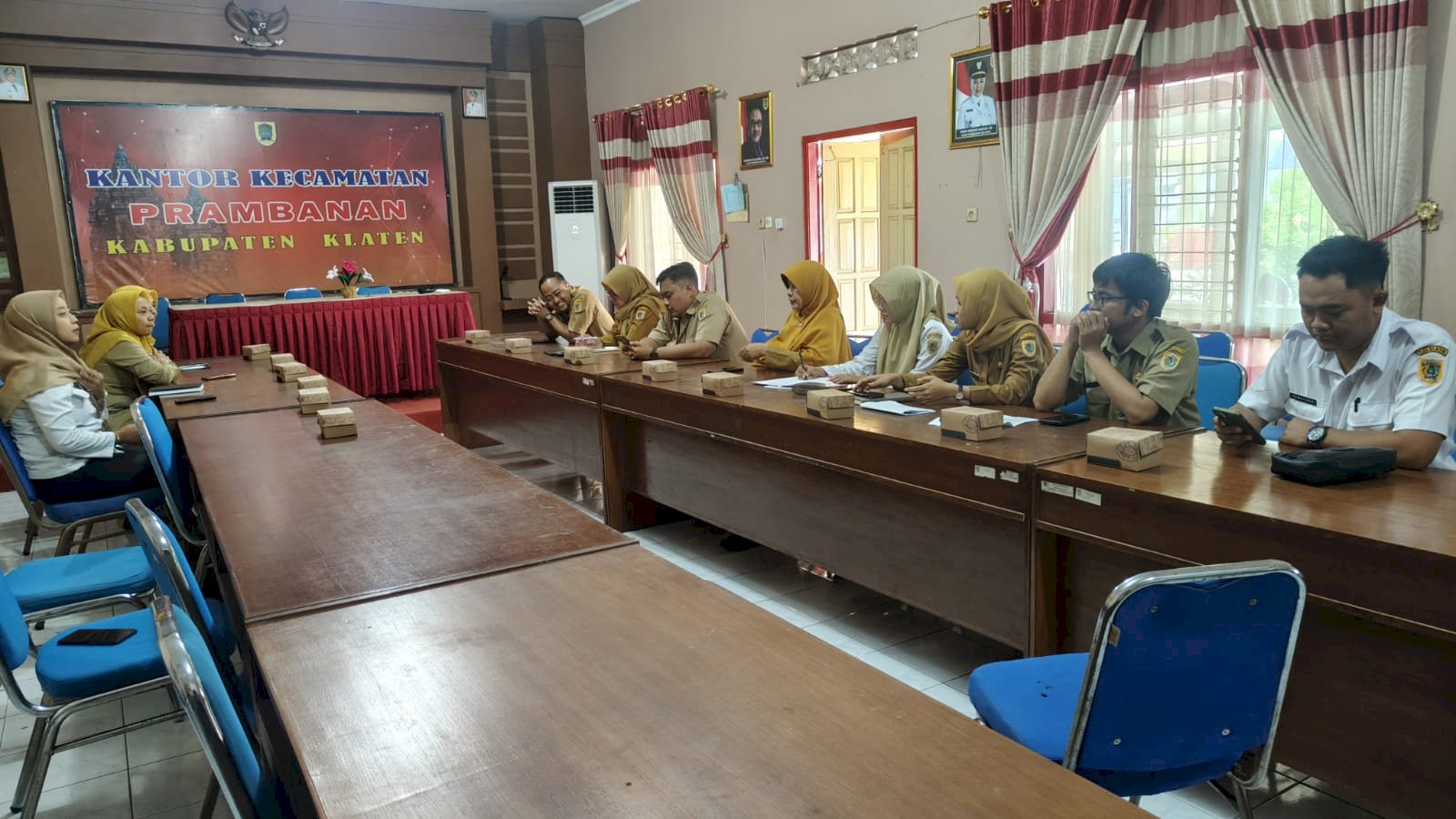 Monev aspek perencanaan dan evaluasi dari Bapperida Kab. Klaten