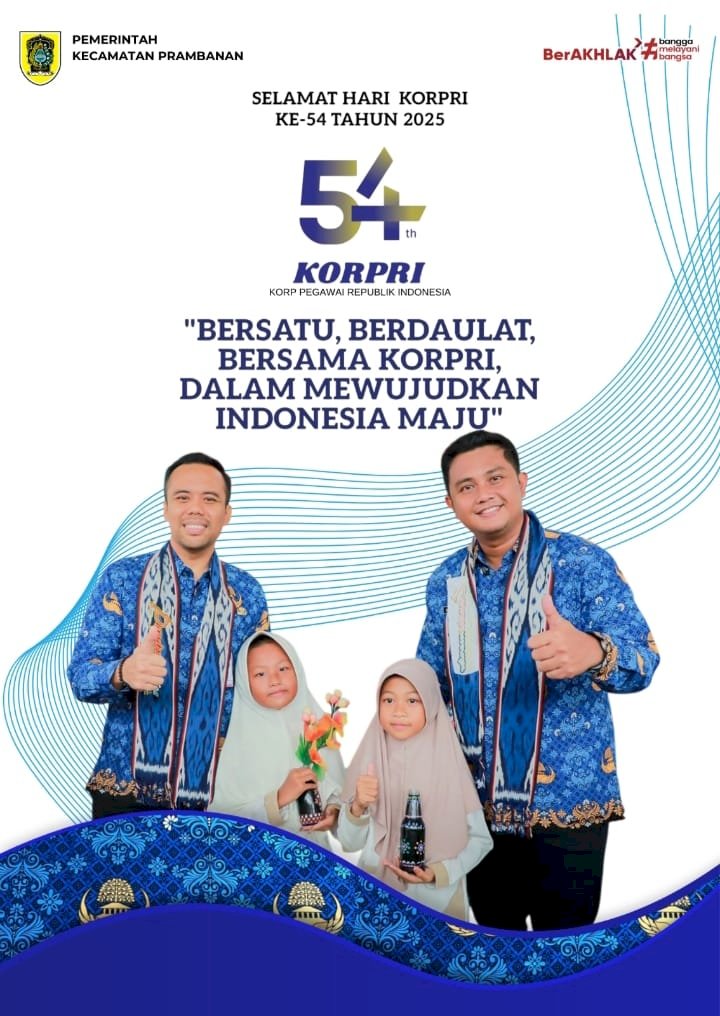 UPACARA MEMPERINGATI HARI ULANG TAHUN KORPRI KE 54 TAHUN 2025
