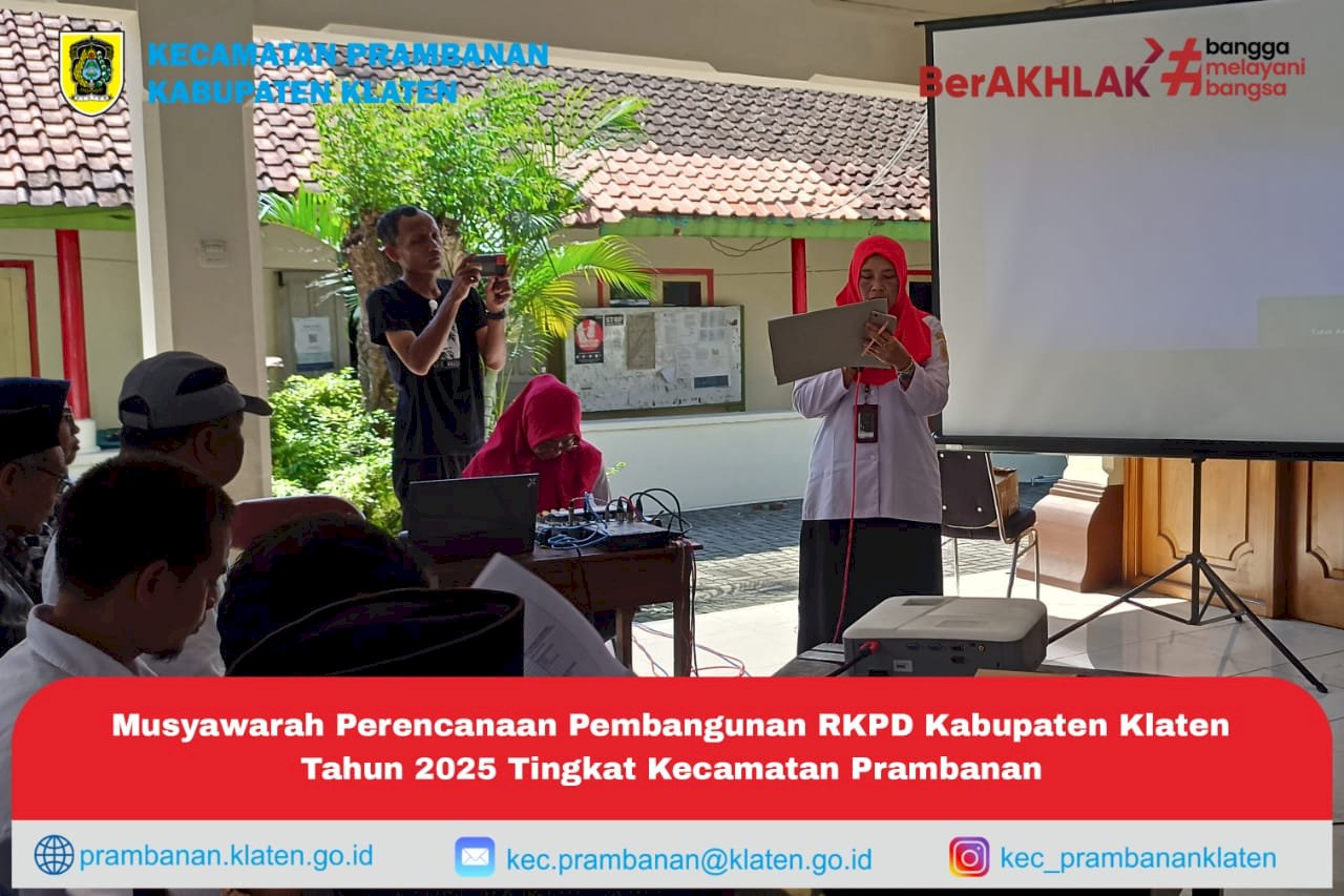 Musyawarah Perencanaan Pembangunan untuk penysusunan Rencana Kerja Pemerintah Daerah (RKPD) Tahun 2025