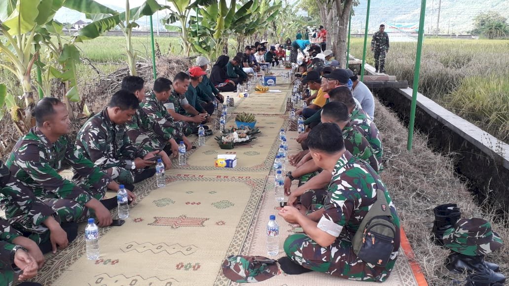 Kegiatan Wiwitan foktannSetyo Makmur II dan Serap Gabah dengan Bulog di Desa Kotesan
