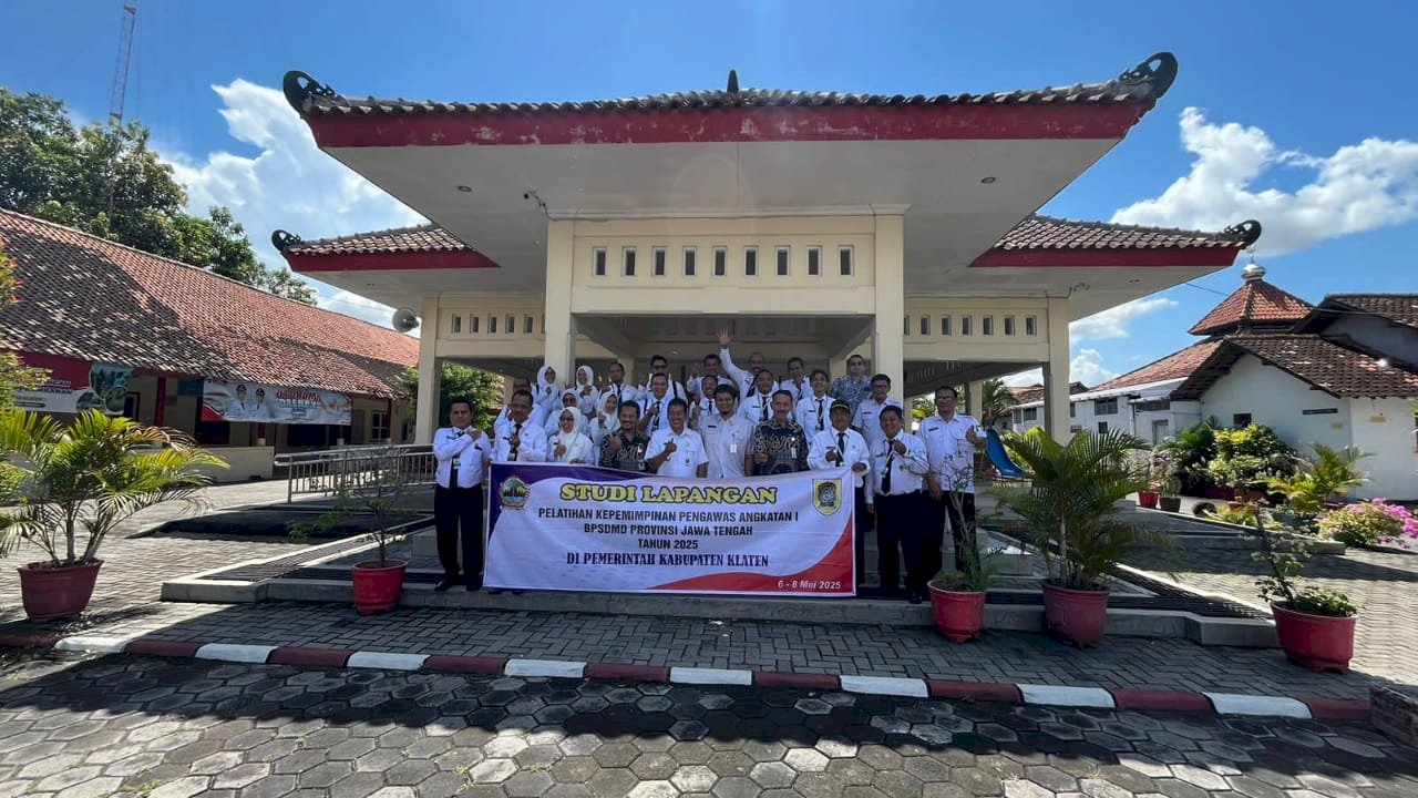 STUDY LAPANGAN PELATIHAN KEPEMIMPINAN PENGAWAS TINGKAT I BKPSDM PROVINSI JAWA TENGAH TH 2025