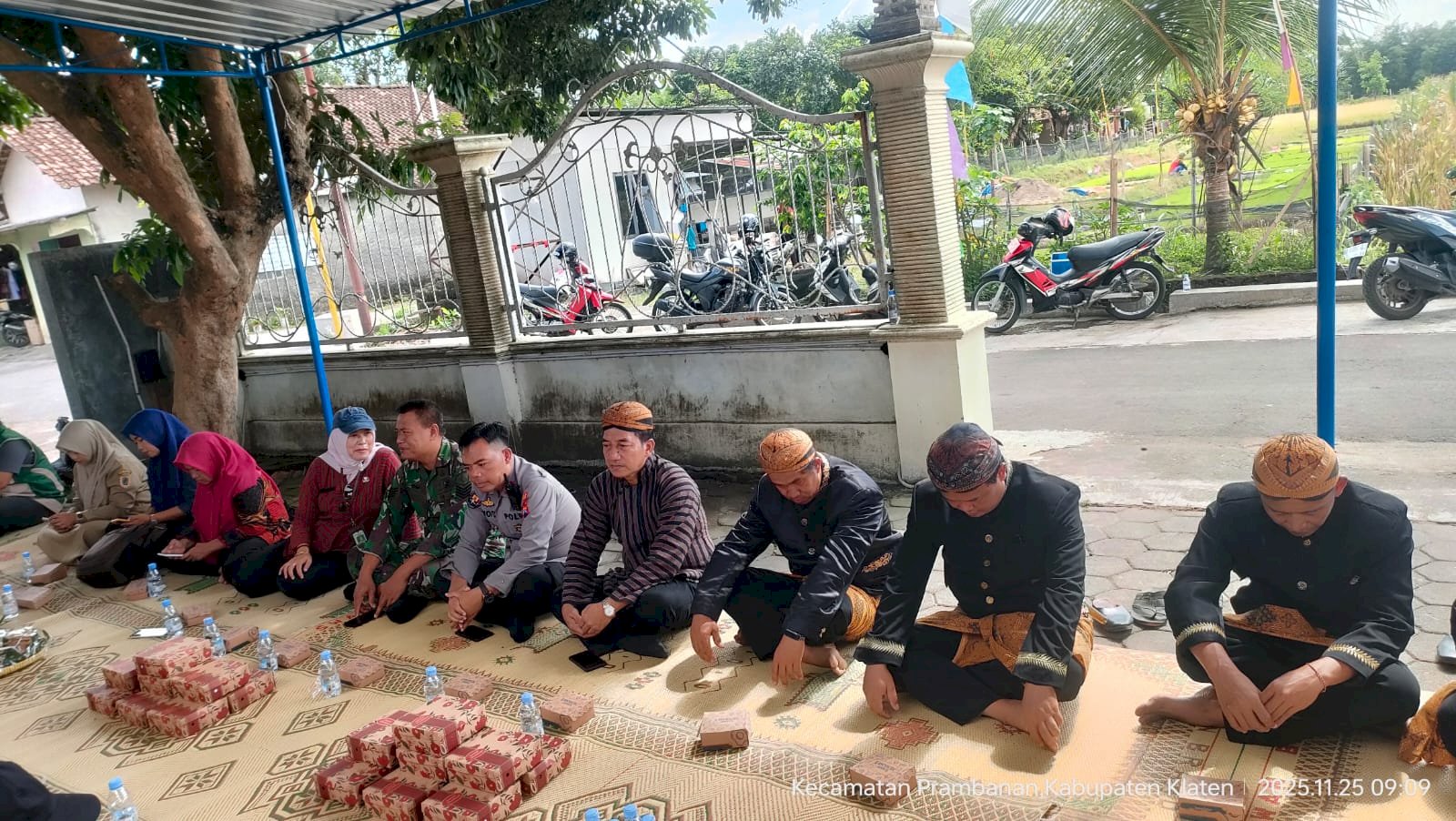 launching program ketahanan pangan BUMDES Karya Langgeng Desa Kebondalem Lor