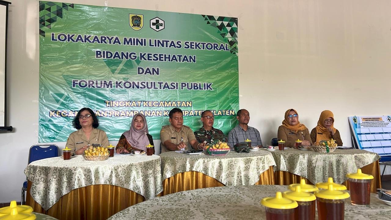 RAPAT KOORDINASI LINTAS SEKTORAL